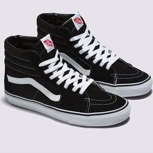 Vans Classic Black and White High-Tops